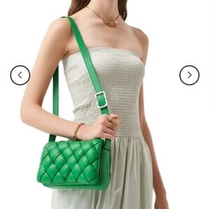 JW PEI Maze Crossbody Bag Grass Green